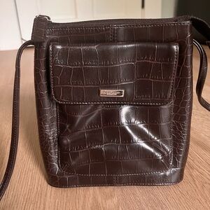 Vintage Nine West Alligator Crossbody